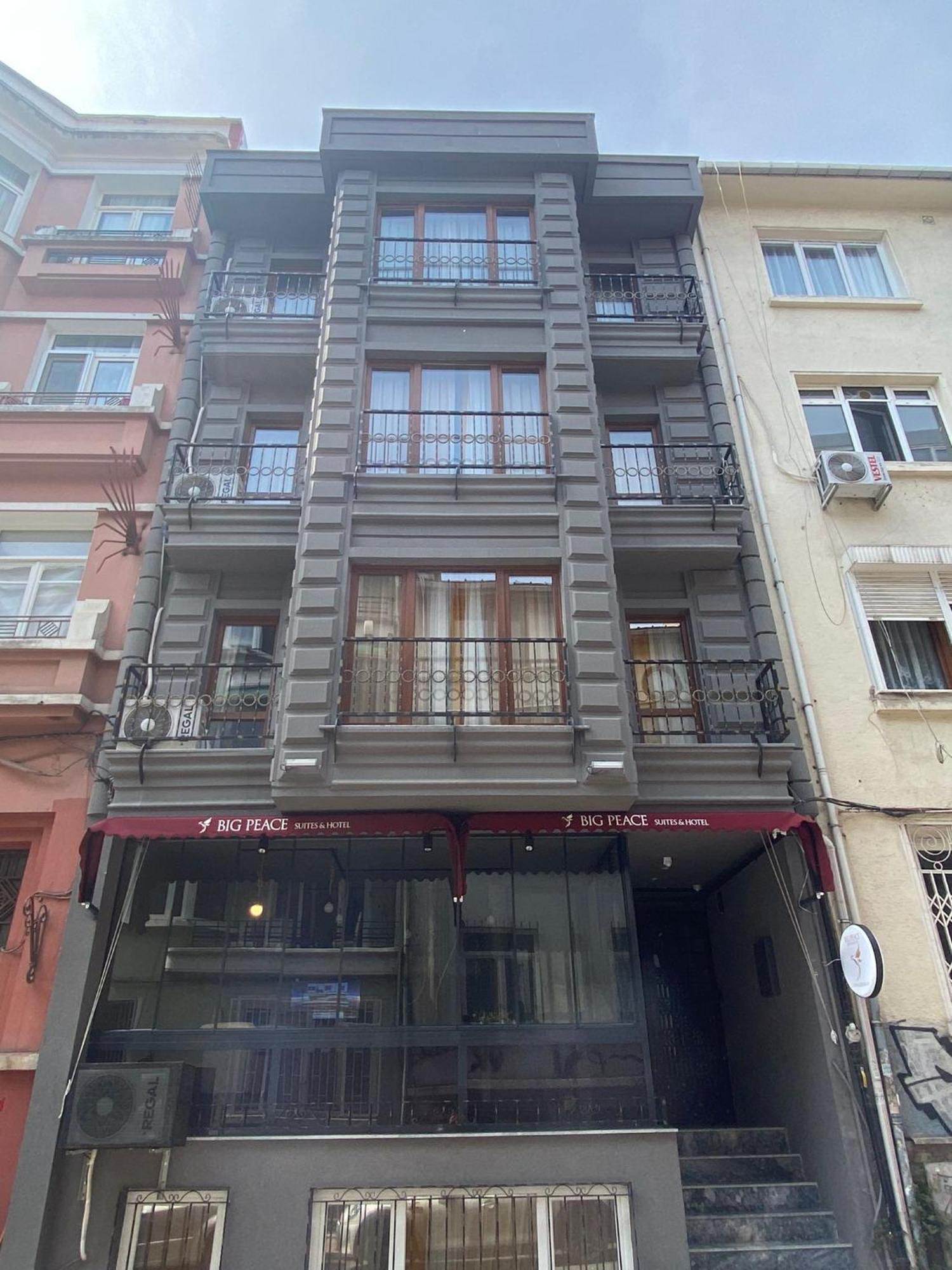 Big Peace Suites & Hotel Istambul Exterior foto